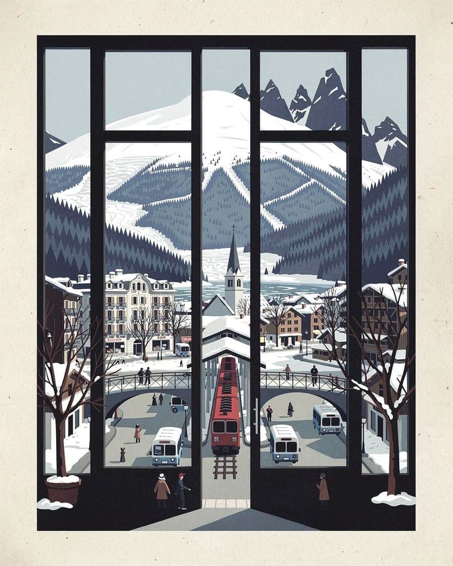 Where is Chamonix? Location, nearest airports and distances from Geneva